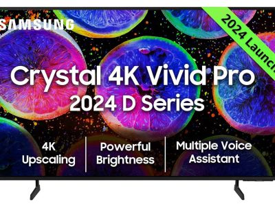 Samsung 189 cm (75 inches) D Series Crystal 4K Vivid Pro Ultra HD Smart LED TV